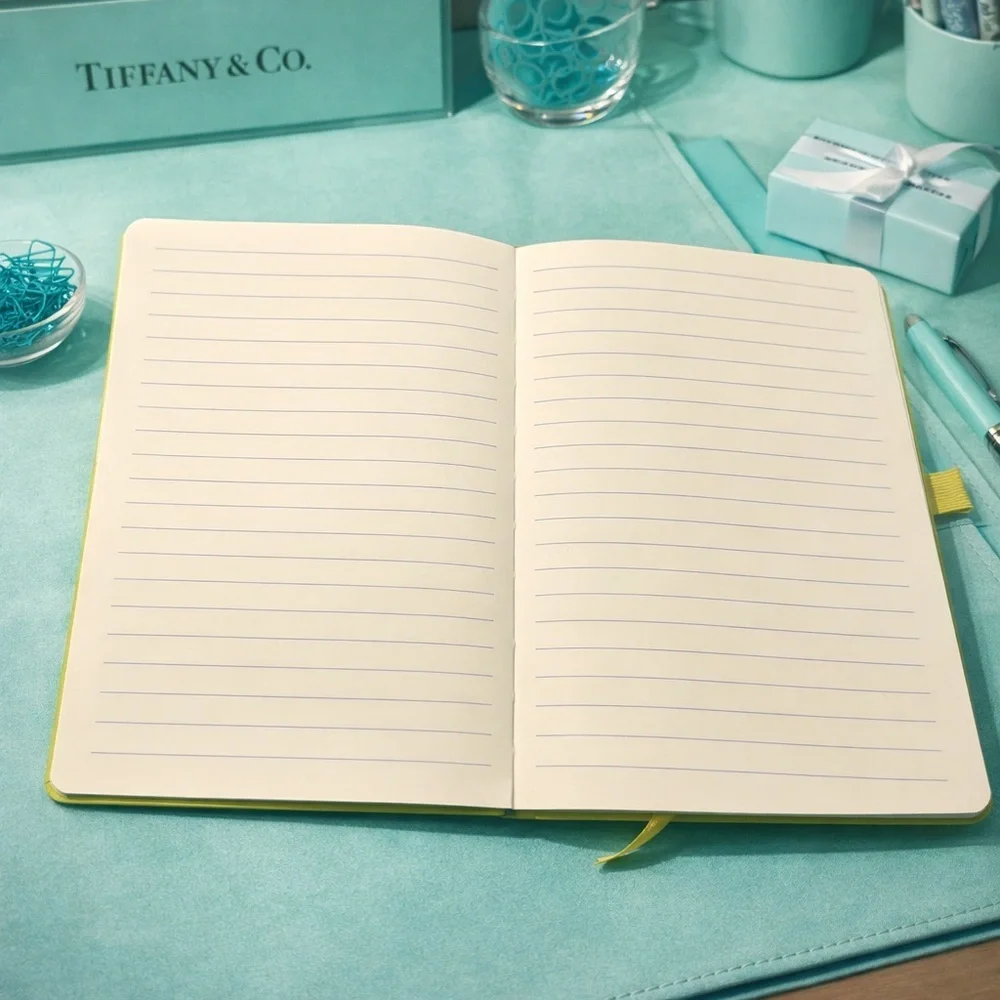 Lime Green Notebook with Butterflies and Green Bows